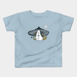 Big mushroom with eye Kids T-Shirt